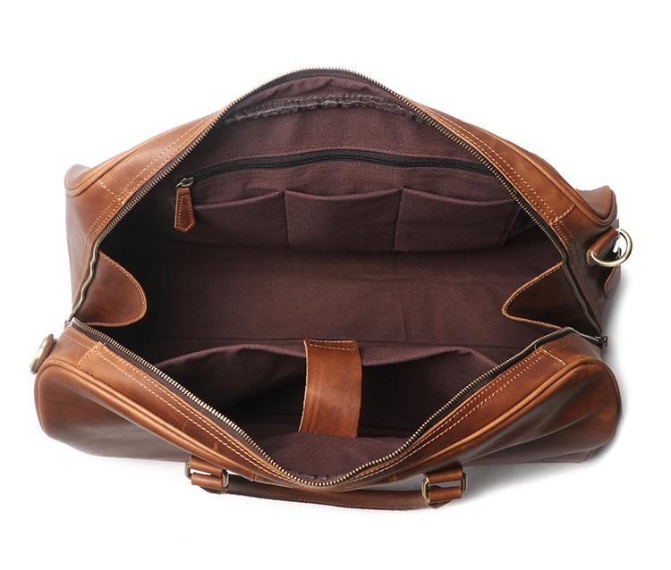 BLOSSOM Genuine Leather Weekender Bag Luxury Quality - THETRAVELBRAND ...